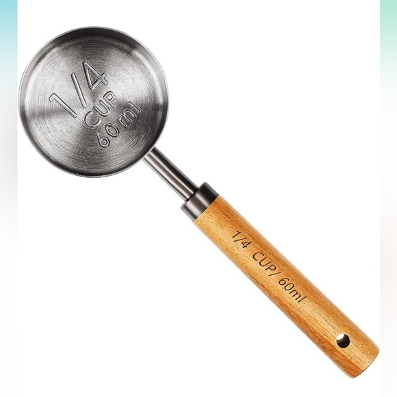 New! Space Gray Measuring Cups - Picture 2 of 9